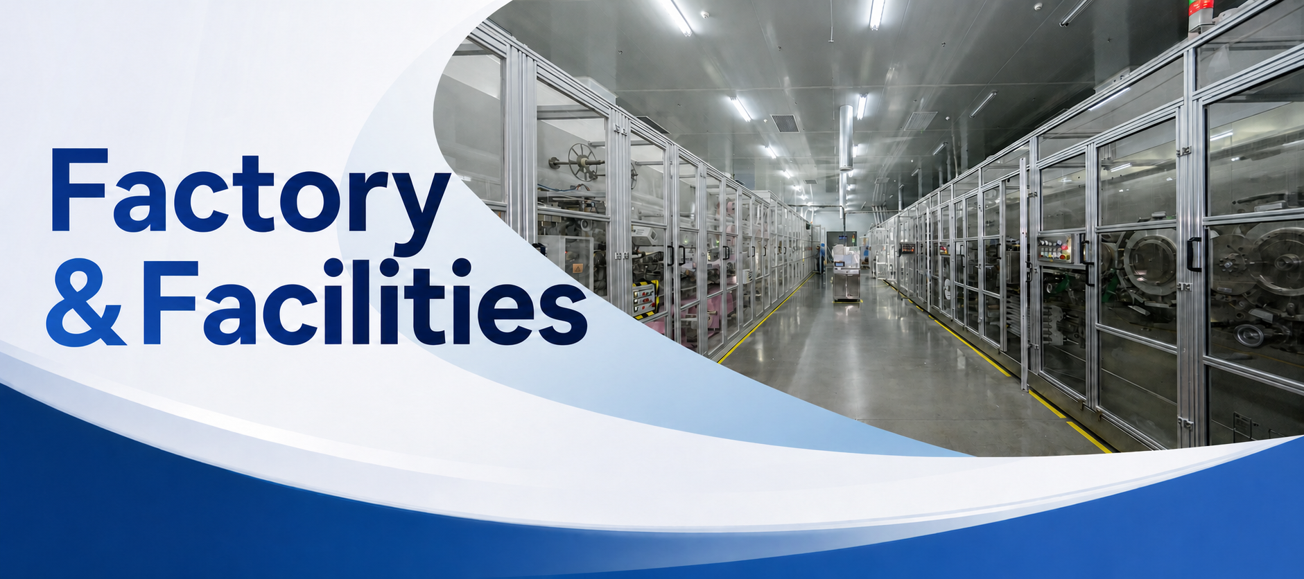 Production workshop aisle at the Dailys factory