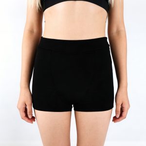 Plus-Size High-Waist Cotton Period Underwear