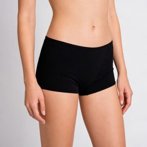 High-Waist Stretch Period Shorts